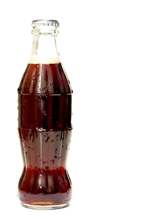 a bottle of  soda isolated の写真素材