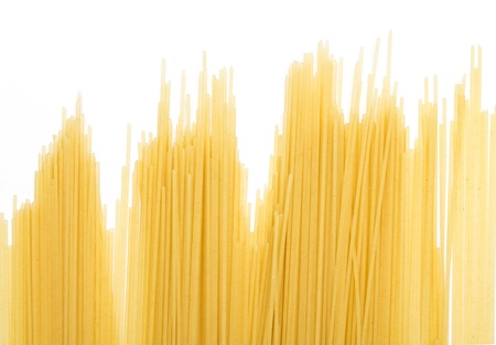 Background of uncooked  pasta Spaghettiの写真素材