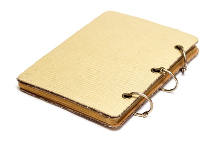 old notebookの写真素材