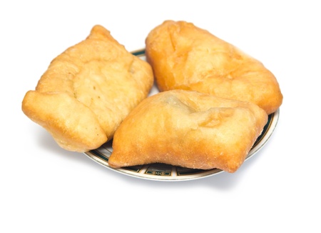 piece of cake on a plateの写真素材