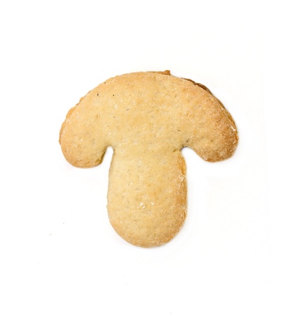 cookies isolated on white backgroundの写真素材