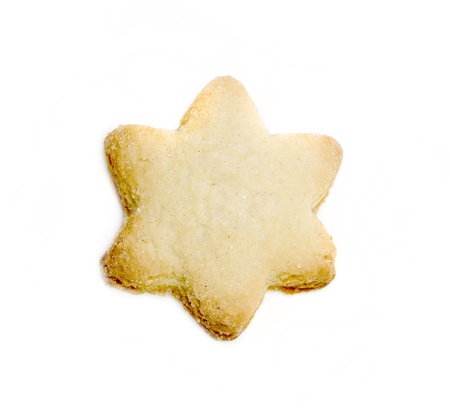 cookies isolated on white backgroundの写真素材