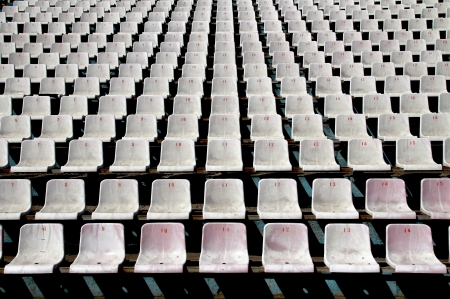 seat stadiumの写真素材