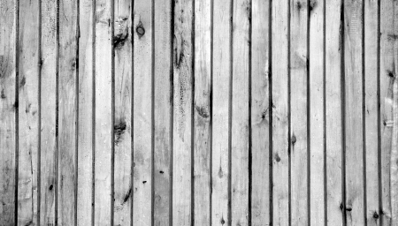 Close up of gray wooden fence panelsの写真素材