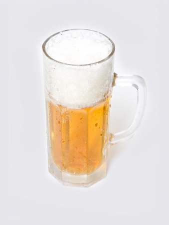 Beer in a glassの写真素材