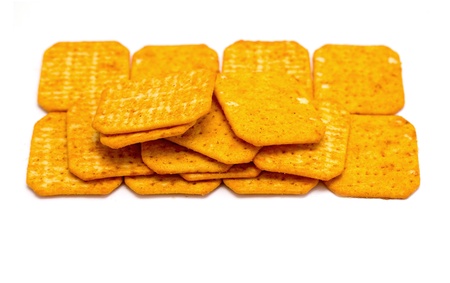 Pepper cracker isolated on white