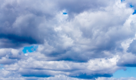 blue sky clouds