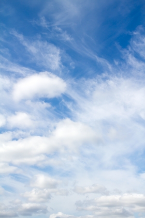 blue sky cloudsの写真素材