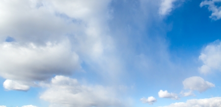 blue sky cloudsの写真素材