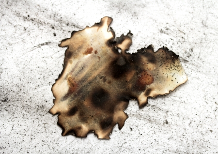 background texture of burnt ashesの写真素材