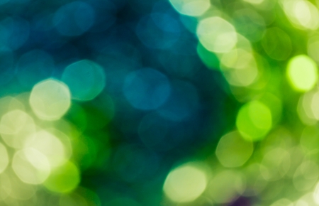 Abstract circular colorful bokeh from the party lightの写真素材