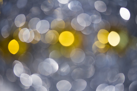 Abstract circular colorful bokeh from the party light