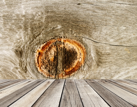 wooden interior roomの写真素材
