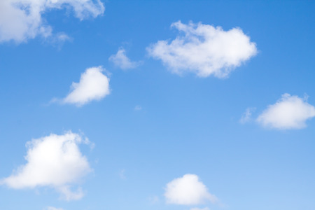 blue sky clouds