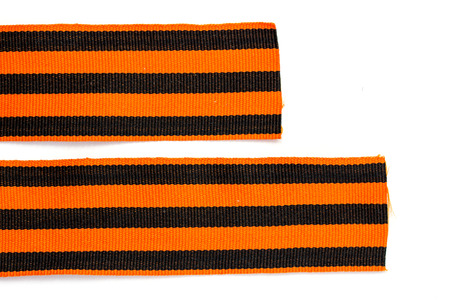 St. George ribbon isolated on white background. Stock photoの写真素材