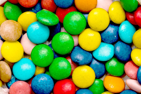 Colorful capsules with vitamins and minerals