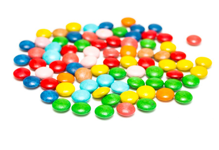 Colorful capsules with vitamins and minerals
