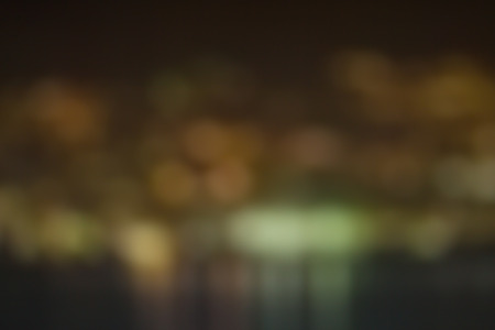 background blur night lights, bokehの写真素材