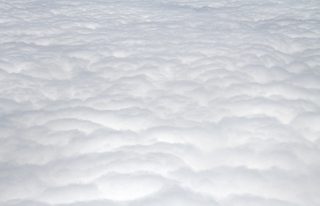 Clouds, a view from airplane windowの写真素材