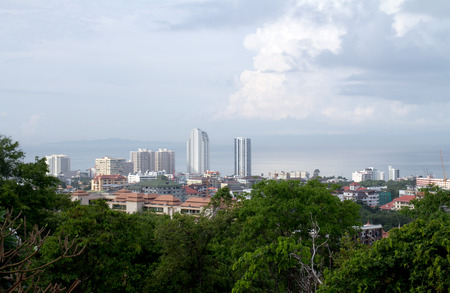 Thailand Pattaya City Viewの写真素材