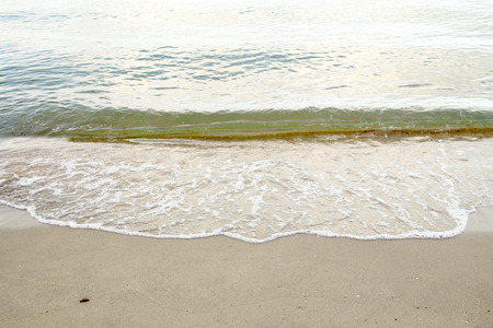 sea wave and sand