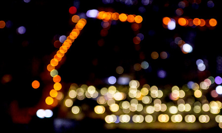 Defocused abstract bokeh for use at graphic design