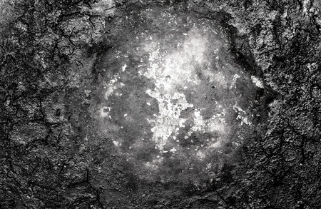 black soot on the metal