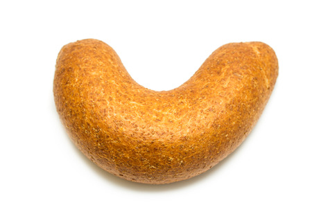 bakery products on a white background