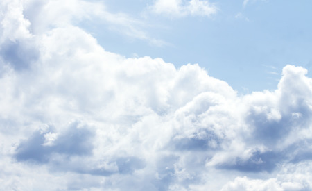 blue sky clouds