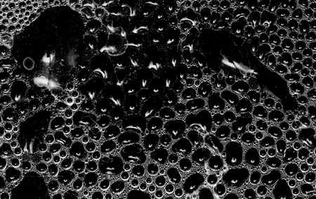 misted glass background, water dropletsの写真素材