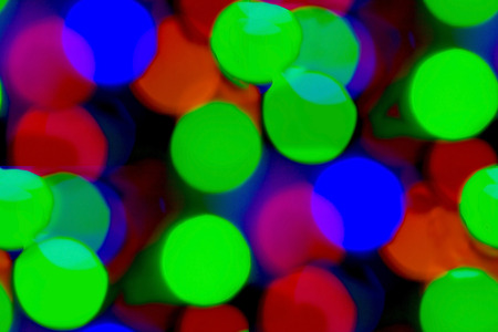 bokeh background, green, red, blue