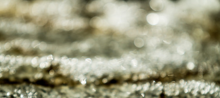 Abstract blurred water drops bokeh