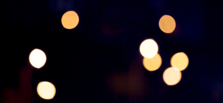 Night colorful blurred bokeh