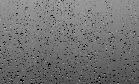 raindrops on the glassの写真素材