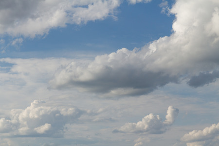 blue sky clouds
