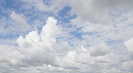 blue sky clouds