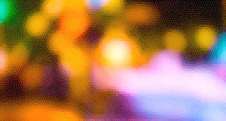Photo of bokeh lights, blurred backgroundの写真素材