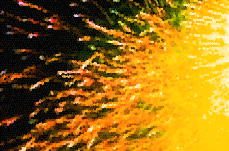 Abstract texture background with stained glass filter.の写真素材