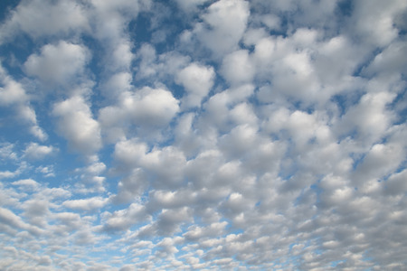 blue sky clouds