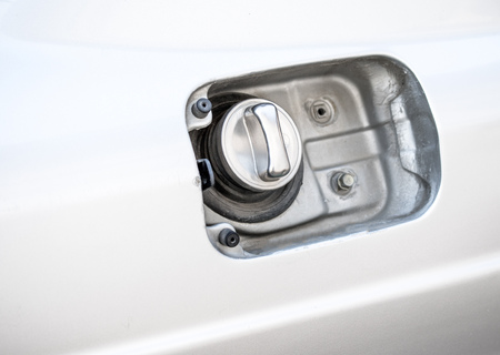 fuel cap machineの写真素材