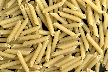 pasta from durum wheat backgroundの写真素材