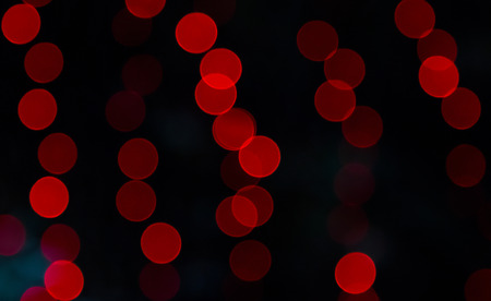 Abstract circular colorful bokeh from the party lightの写真素材
