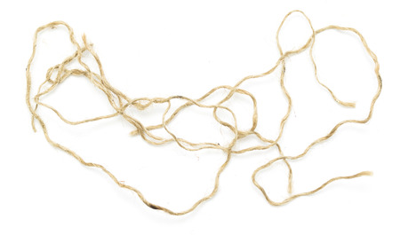 Rope isolated on white background