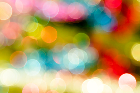 Abstract bright circular bokeh background blur