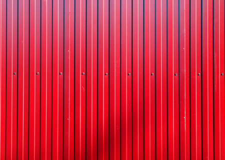 brightly colored new metal fence, backgroundの写真素材
