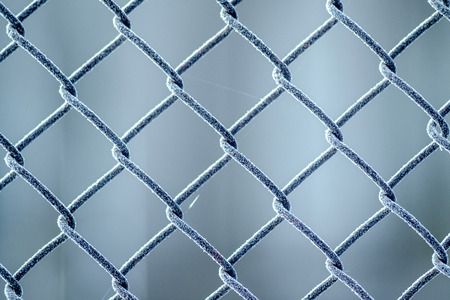 Wire fence and snow texture.