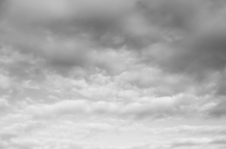black and white cloudy
