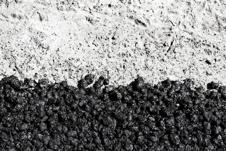 fresh asphalt backgroundの写真素材