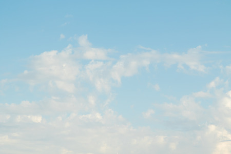 blue sky clouds