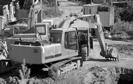 excavator piping repairs, equipment